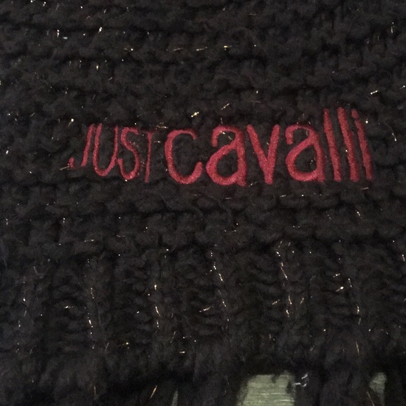 Authentic Just Cavalli cable knit scarf - Picture 2 of 5